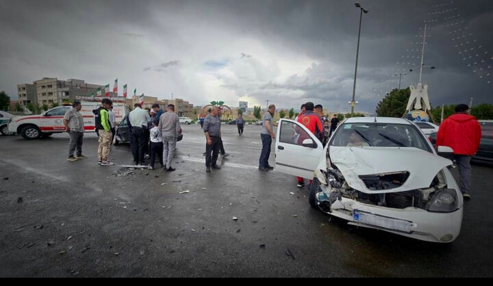 ۱۴ نفر در تصادفات رانندگی استان سمنان مصدوم شدند