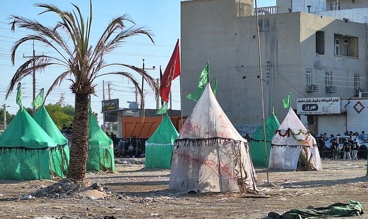 اجتماع باشکوه عاشورائیان در گناوه برگزار شد