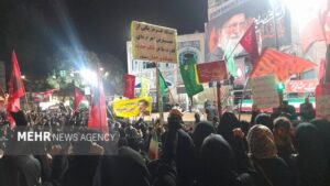 اجتماع عاشقان حسینی در اردبیل