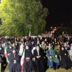 اقبالیه در مسیر همبستگی؛ مردم برای نودوهشتمین شب گرد هم آمدند