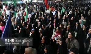 امت مبعوث غدیر در شب ۹۶ هم ایران را تنها نگذاشتند