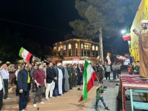 برگزاری یکصد و سومین قرار شبانه در چناران