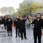 تجلی شور و شعور حسینی در تاسوعای تاکستان
