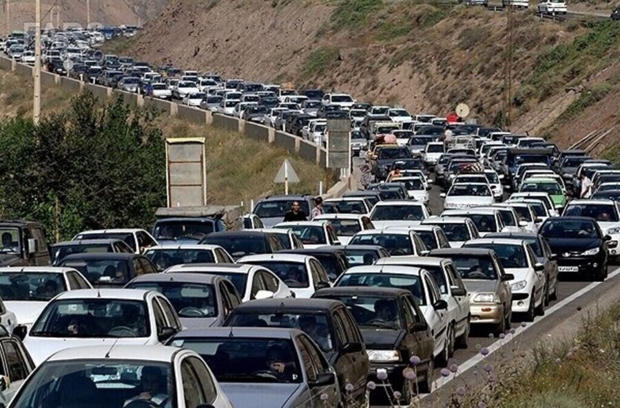 ترافیک سنگین در جاده‌های شمال / مسیر شمال به جنوب چالوس مسدود شد