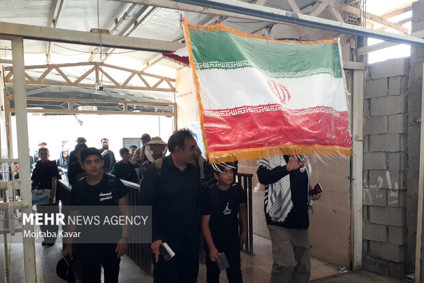 تردد ۱۰۶ هزار نفر از مرز مهران از اول ماه محرم تاکنون