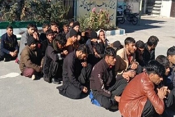جمع آوری ۲۶۸ نفر از اتباع بیگانه و ۱۳۶ سارق در زاهدان