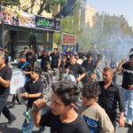 حماسه عاشورا در خیابان‌های اردستان