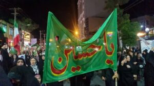 ذکر مصیبت و عزاداری برای سیدالشهدا در حسین آباد شهرستان دلگان