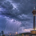 رگبار و رعدوبرق در تهران و شمال کشور / هشدار مهم هواشناسی صادر شد