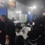 شام غریبان حضرت اباعبدالله الحسین(ع) در موکب جان فدایان سفیدپوش