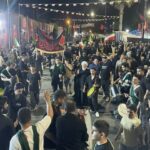 شور حسینی در اجتماع شبانه آستارایی‌ها