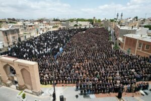 عاشورای حسینی در اردبیل؛ میراث کهن تعزیه و شکوه نماز ظهر در شهیدگاه