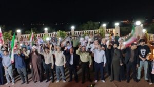 فریاد ایستادگی کوهبنانی ها در نود و هشتمین شب مقاومت ملی