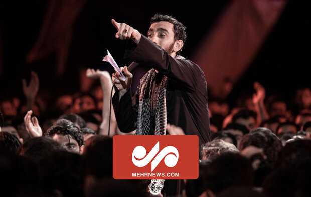 مداحی مهدی رسولی در میدان انقلاب شهر زنجان