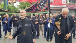 مراسم عزاداری ظهر عاشورا در آستارا
