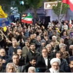 میاندوآبی‌ها در صد و چهارمین شب‌های اقتدار ملی در خیابان ایستاده اند