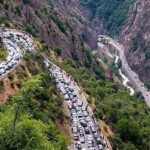 وضعیت ترافیکی محورهای کندوان و هراز