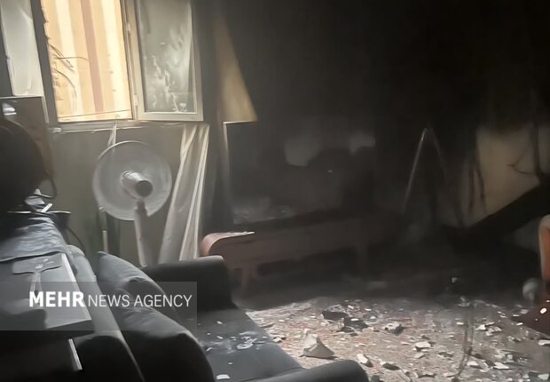 وقوع حریق در واحد مسکونی مسکن مهر سمنان؛ حادثه تلفات جانی نداشت