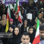 پیام همبستگی مردم آزادشهر با لبنان در اجتماع شبانه