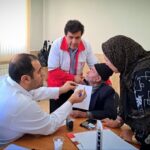ارائه ۱۲۰۰ ویزیت سرپایی در بیمارستان صحرایی