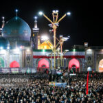 بزرگداشت رهبر شهید انقلاب اسلامی در حرم امام رضا(ع)