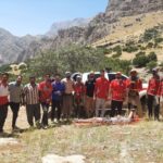 نجات کوهنورد گرفتار در بیستون پس از ۲۲ ساعت عملیات