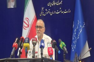 پشتیبانی اورژانس هوایی از مراسم تشییع رهبر شهید