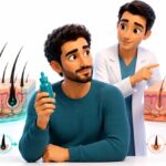 بازگشت تدریجی ریزش مو پس از قطع ماینوکسیدیل و کاهش فعالیت فولیکول‌های مو