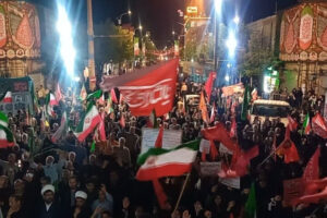 تداوم حماسه سازی زنجانی‌ها در دویست و پنجمین شب حضور در میدان