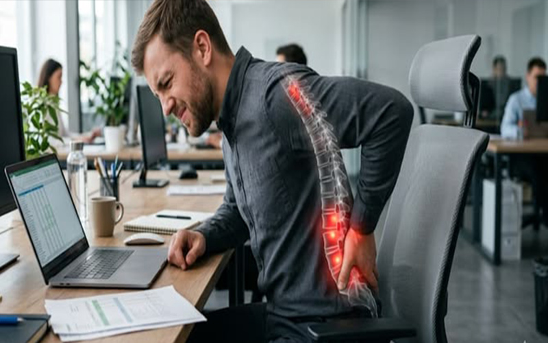 ماساژ برای کمر درد و سیاتیک