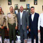 دیدار رئیس فدراسیون بدنسازی  با رئیس سازمان تربیت بدنی ارتش